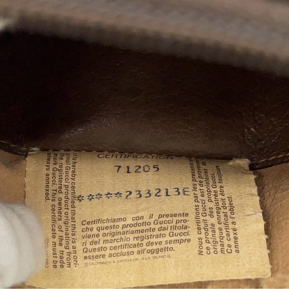 Auth Gucci GG Supreme Sherry Line Brown PVC Shoulder Bag 904.02.047 - Picture 13 of 16